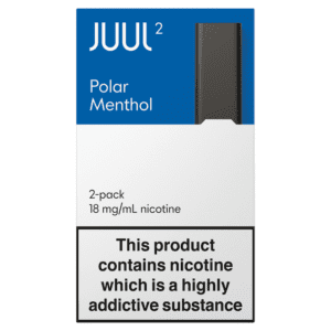 JUUL 2 Pods – 1 Pack of 2 Pods – Polar Menthol