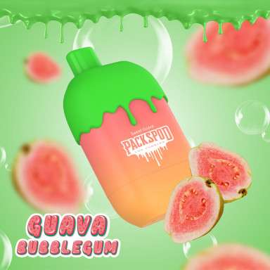 Packwoods Packpods 5000 puff disposable Guava Bubblegum