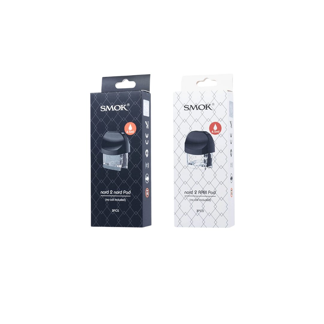 Smok Nord 2 Replacement Pods 3 Pack (Nord & rpm)