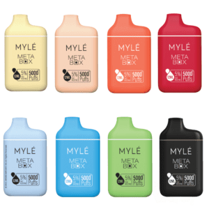 Myle Meta Box Disposable Vape Device 5000 Puffs Assorted Flavors